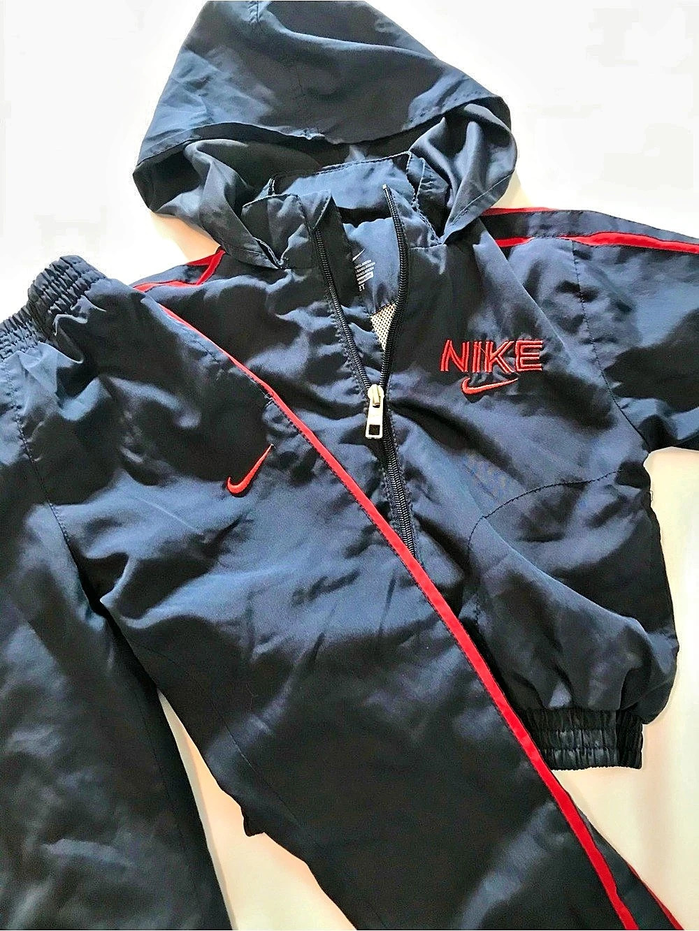 Nike Kids Blue & Red Track Set
